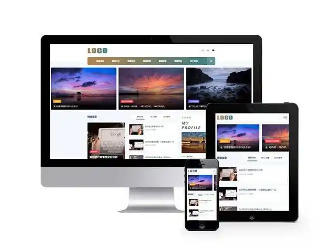 PC+WAP-微信小程序开发代理展示销售pbootcms网站模板
